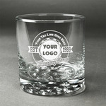 Logo & Tag Line Whiskey Glass - Engraved - Single (Personalized)