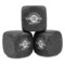 Logo & Tag Line Whiskey Stones - Set of 3 - Front