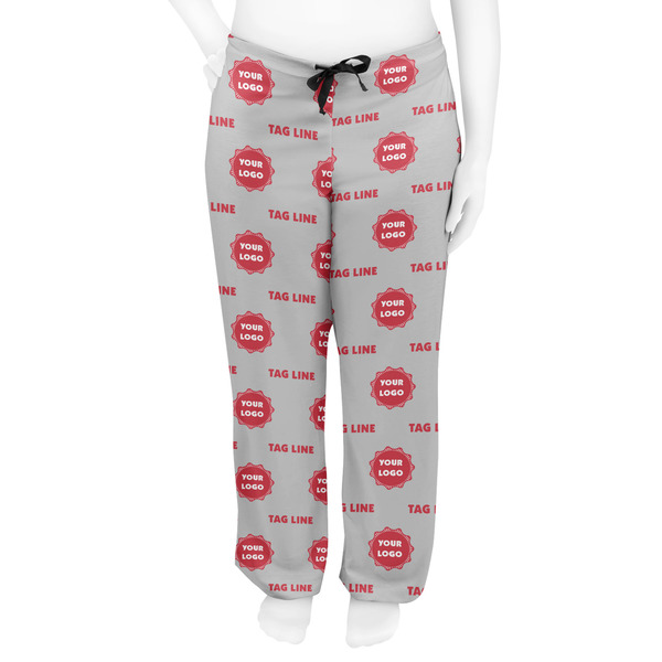 Logo & Tag Line Women's Pj on model - Front