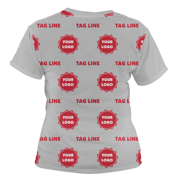 Logo & Tag Line Women's T-shirt Back