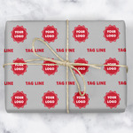Logo & Tag Line Wrapping Paper (Personalized)