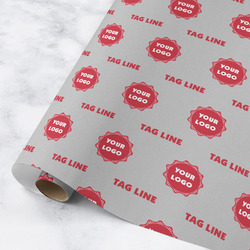 Logo & Tag Line Wrapping Paper Roll - Medium - Matte (Personalized)
