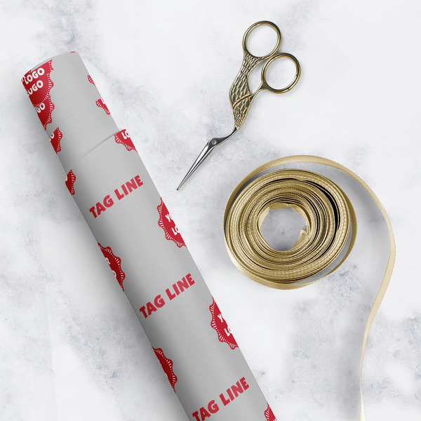 Logo & Tag Line Wrapping Paper Rolls - Lifestyle 1
