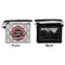 Logo & Tag Line Wristlet ID Cases - Front & Back