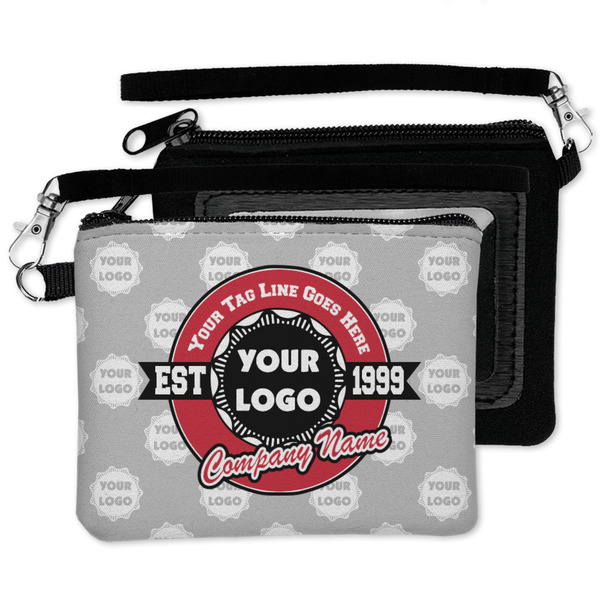 Logo & Tag Line Wristlet ID Cases - MAIN