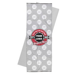 Logo & Tag Line Yoga Mat Towel w/ Logos