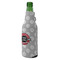 Logo & Tag Line Zipper Bottle Cooler - ANGLE (bottle)