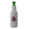 Logo & Tag Line Zipper Bottle Cooler - FRONT (bottle)