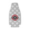 Logo & Tag Line Zipper Bottle Cooler - Set of 4 - FRONT