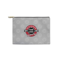 Logo & Tag Line Zipper Pouch - Small - 8.5"x6" (Personalized)