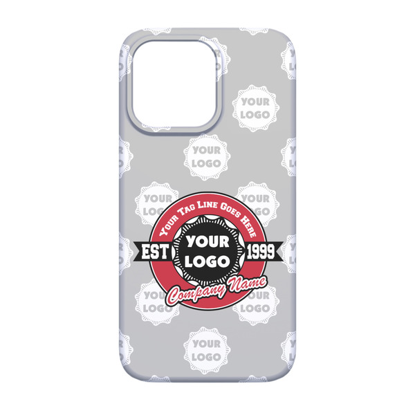 Logo & Tag Line iPhone 13 Pro Case - Back