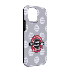 Logo & Tag Line iPhone Case - Rubber Lined - iPhone 13 Pro (Personalized)