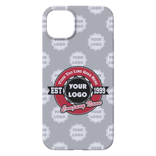Logo & Tag Line iPhone 14 Plus Case - Back