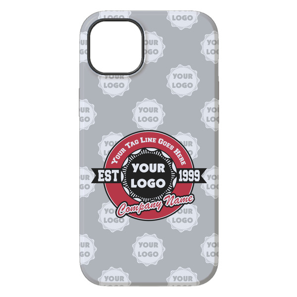 Logo & Tag Line iPhone 14 Plus Tough Case - Back
