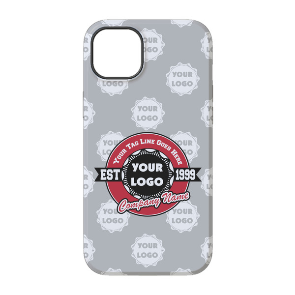 Logo & Tag Line iPhone 14 Tough Case - Back