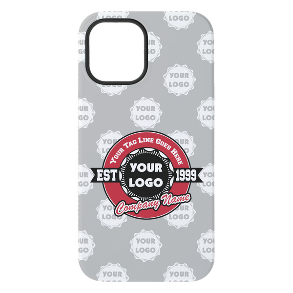 Logo & Tag Line iPhone 15 Plus Tough Case - Back