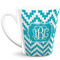 Pixelated Chevron 12 Oz Latte Mug (Personalized)