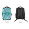 Pixelated Chevron 15" Backpack - APPROVAL
