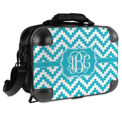 Pixelated Chevron Hard Shell Briefcase (Personalized)