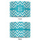 Pixelated Chevron 16" Drum Lampshade - APPROVAL (Fabric)