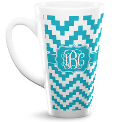 Pixelated Chevron Latte Mug (Personalized)