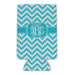 Pixelated Chevron Can Cooler (Personalized)
