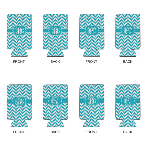 Pixelated Chevron 16oz Can Sleeve - Set of 4 - APPROVAL