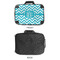Pixelated Chevron 18" Laptop Briefcase - APPROVAL