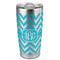 Pixelated Chevron 20oz Stainless Steel Double Wall Tumbler - Full Print (Personalized)
