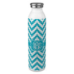Pixelated Chevron 20oz Stainless Steel Water Bottle - Full Print (Personalized)