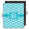 Pixelated Chevron 20x24 Wood Print - Front & Back View