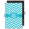 Pixelated Chevron 20x30 Wood Print - Front & Back View