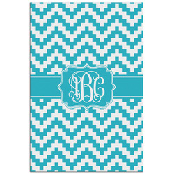 Pixelated Chevron Poster - Matte - 24x36 (Personalized)