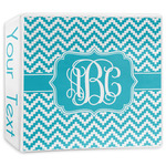 Pixelated Chevron 3-Ring Binder - 3 inch (Personalized)