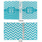 Pixelated Chevron 3 Ring Binders - Full Wrap - 1" - APPROVAL