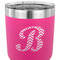 Pixelated Chevron 30 oz Stainless Steel Ringneck Tumbler - Pink - CLOSE UP