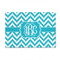 Pixelated Chevron 4' x 6' Indoor Area Rug (Personalized)