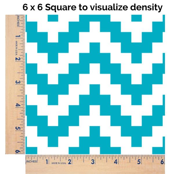 Pixelated Chevron 6x6 Swatch of Fabric
