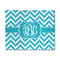 Pixelated Chevron 8' x 10' Indoor Area Rug (Personalized)