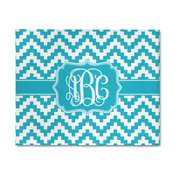 Pixelated Chevron 8' x 10' Patio Rug (Personalized)