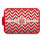 Pixelated Chevron Aluminum Baking Pan with Red Lid (Personalized)