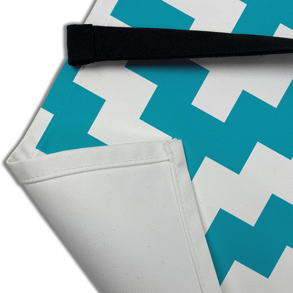 Pixelated Chevron Apron - (Detail)