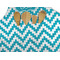 Pixelated Chevron Apron - Pocket Detail with Props