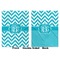 Pixelated Chevron Baby Blanket (Double Sided - Printed Front and Back)