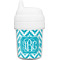 Pixelated Chevron Baby Sippy Cup (Personalized)