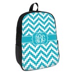 Pixelated Chevron Kids Backpack (Personalized)
