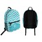 Pixelated Chevron Backpack front and back - Apvl
