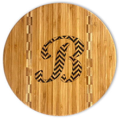 Pixelated Chevron Bamboo Cutting Board (Personalized)