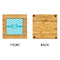 Pixelated Chevron Bamboo Trivet with 6" Tile - APPROVAL