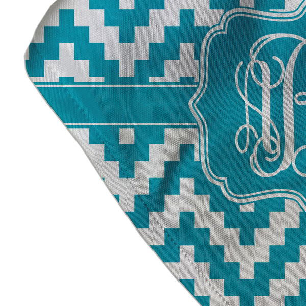 Pixelated Chevron Bandana Detail